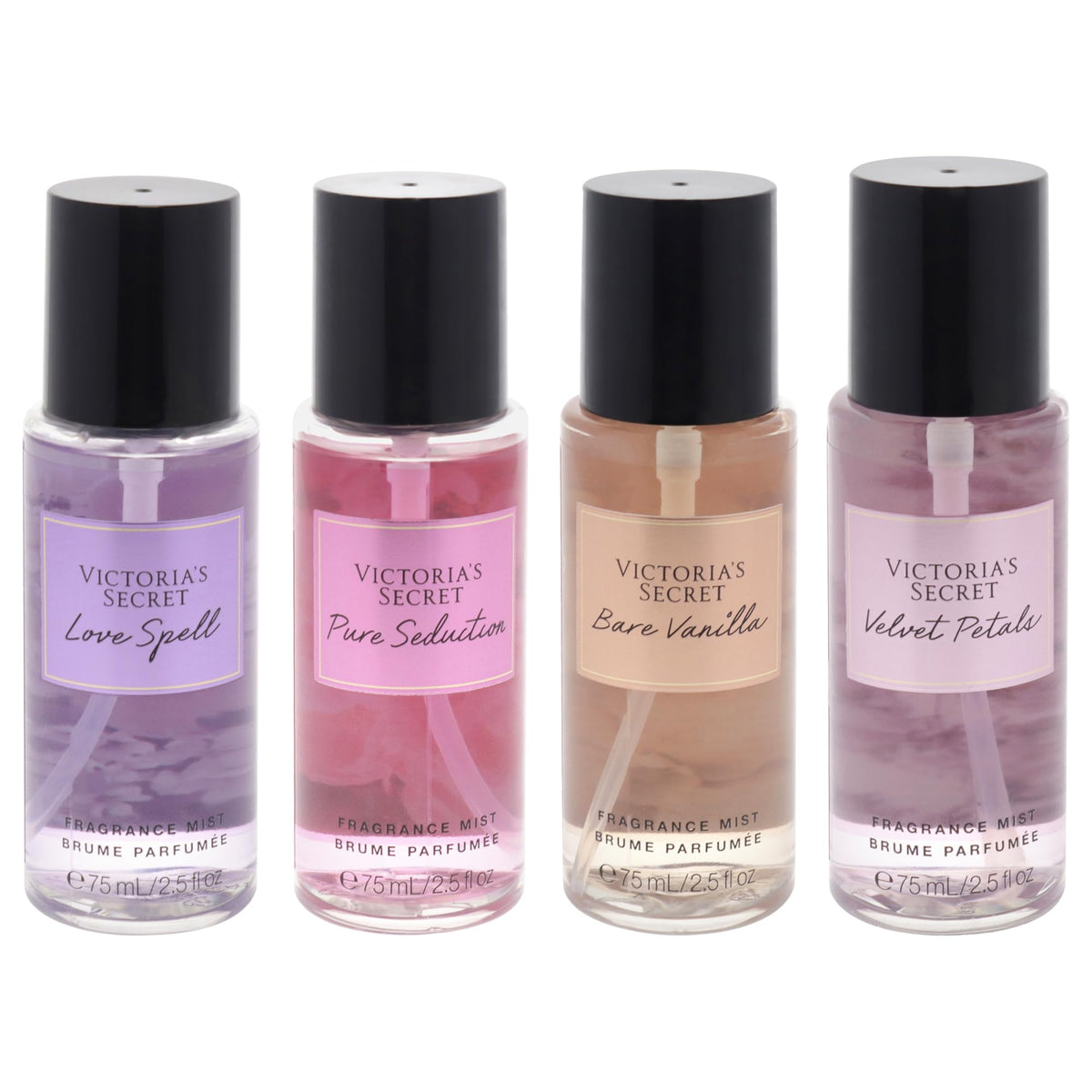 4 Pc Fragrance Mist Set K537