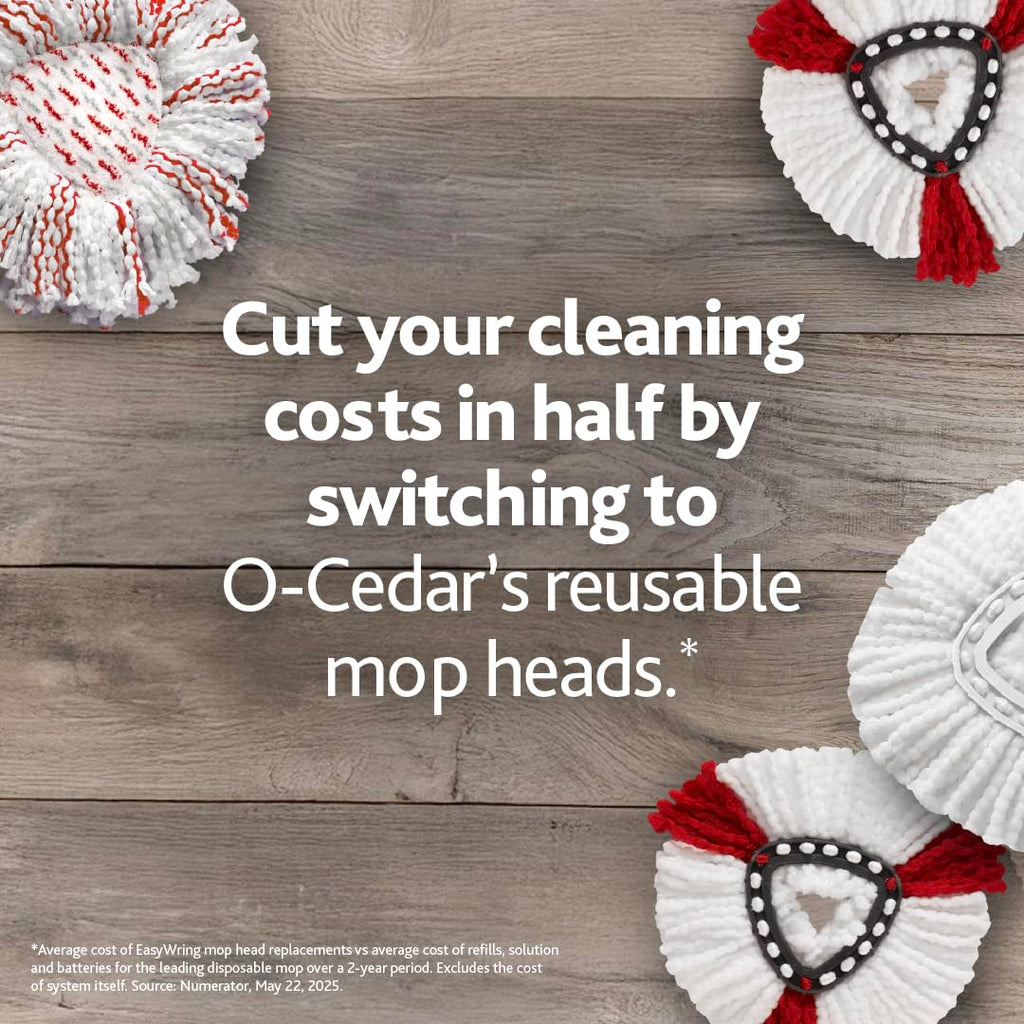 Microfiber Spin Mop & Bucket Floor Cleaning System with 2 Refills A858022