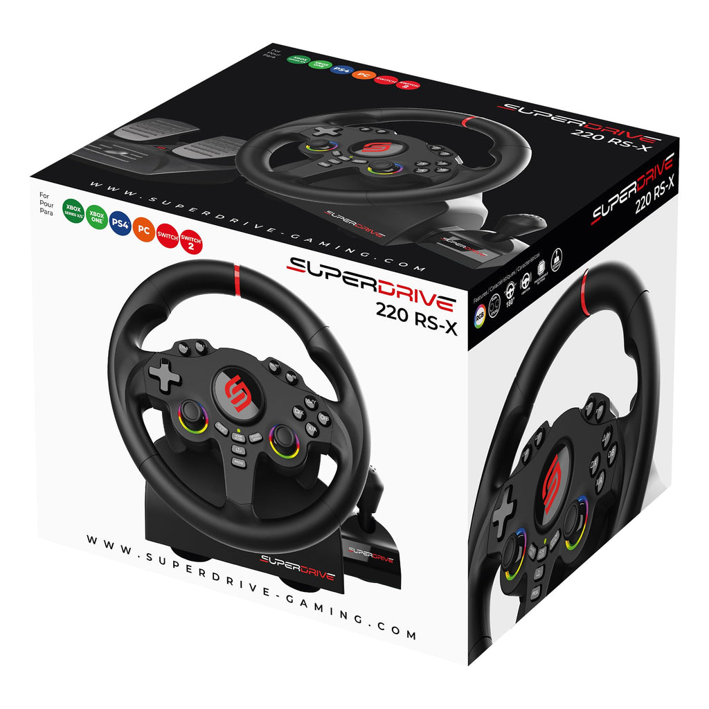 RGB Gaming Steering Wheel W48693