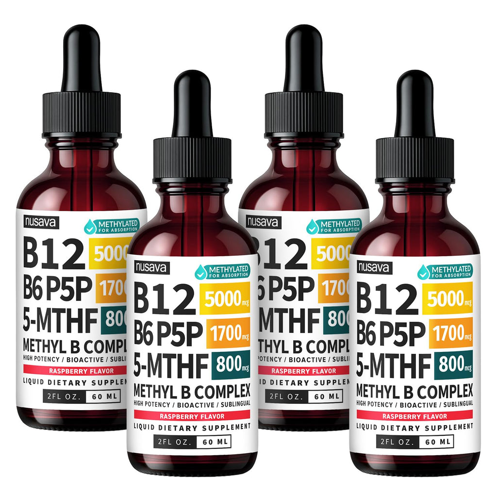 Methylated B Complex Liquid Drops Pack of 4 G681