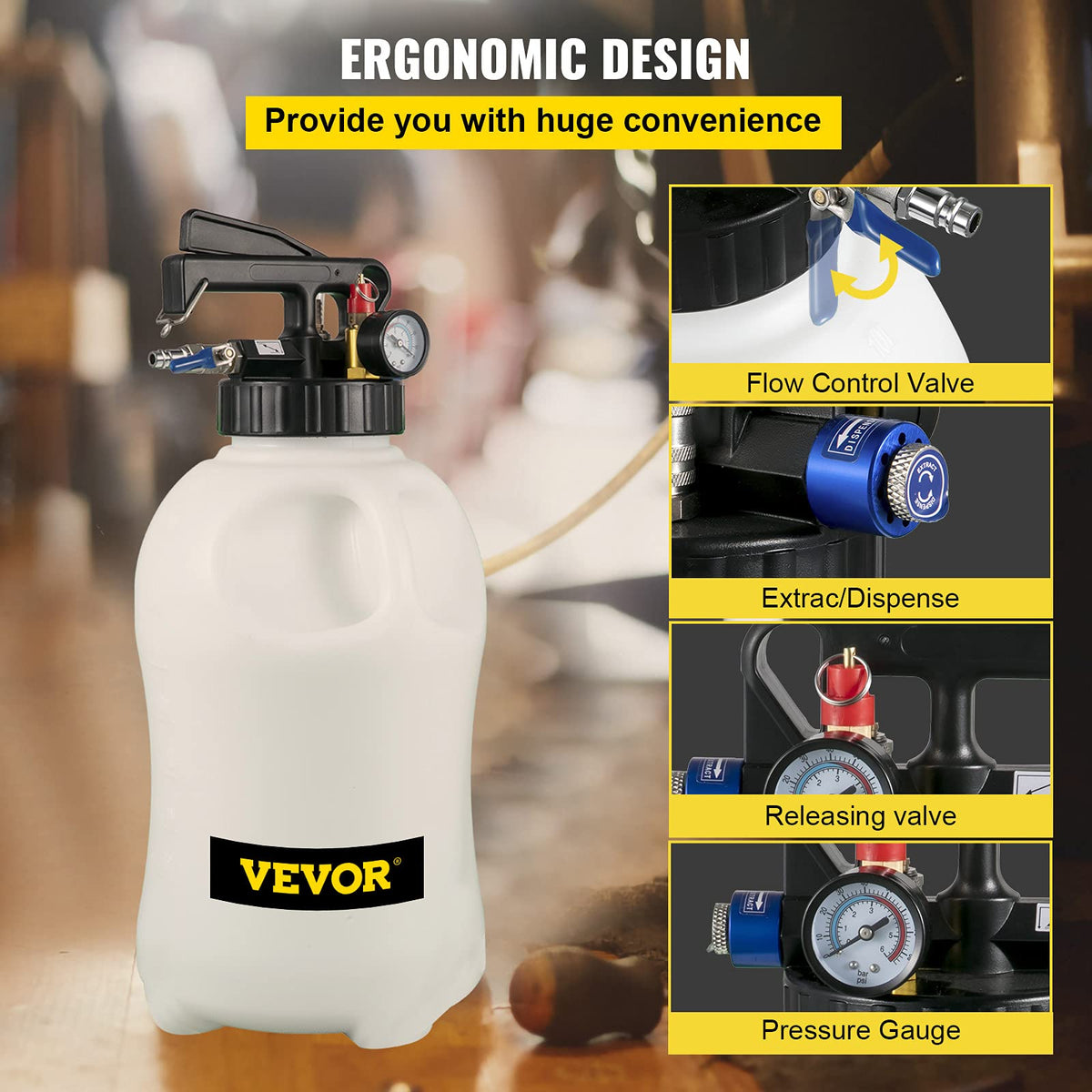 Transmission Fluid Pump 10 Liter Dispenser I1240