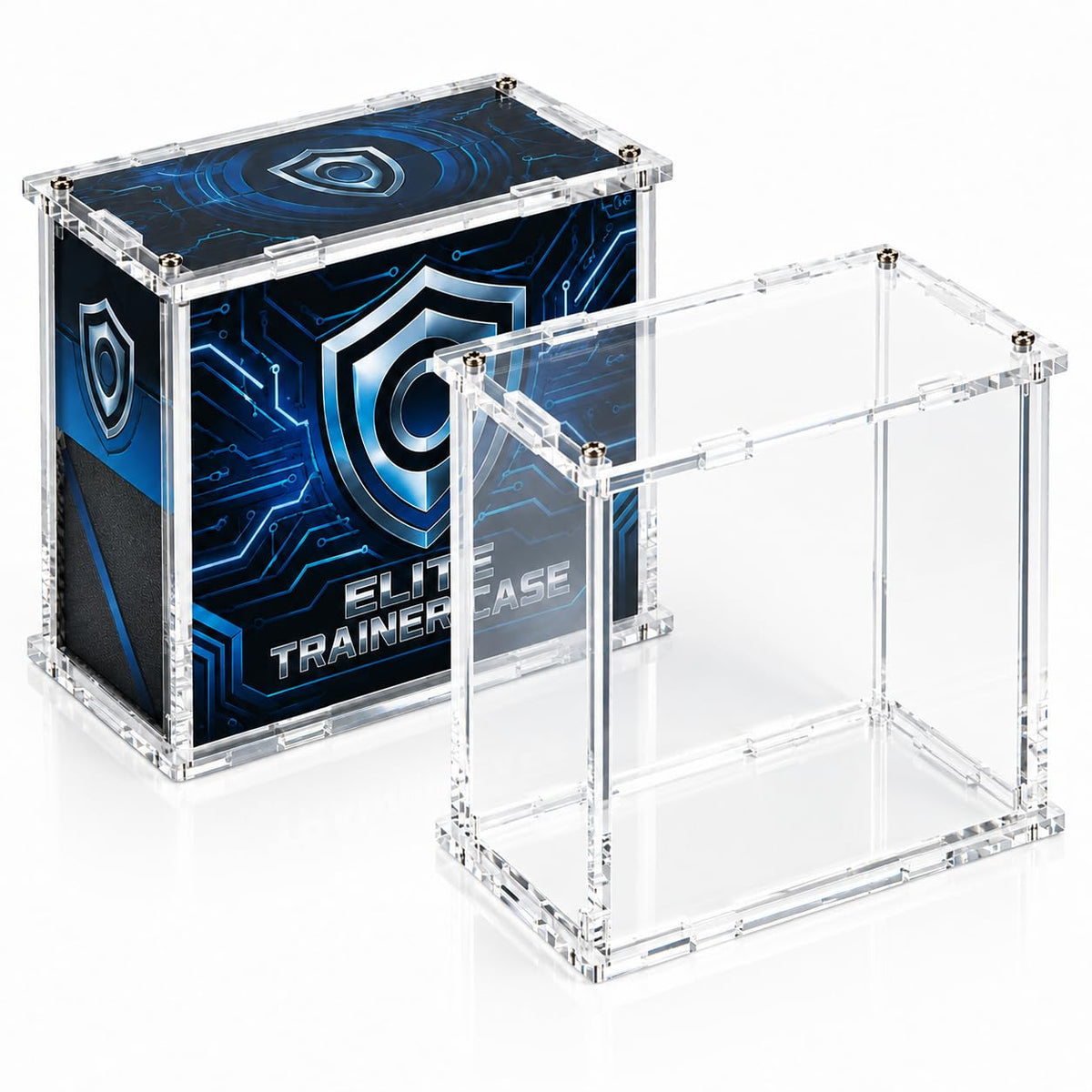 Acrylic Trainer Box Case 5mm Ultra Thick 1 Pack X4498