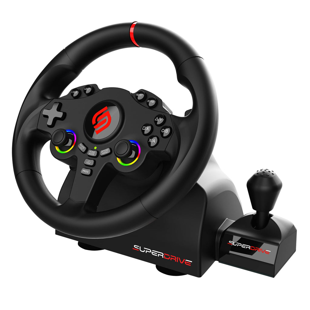 RGB Gaming Steering Wheel W48693