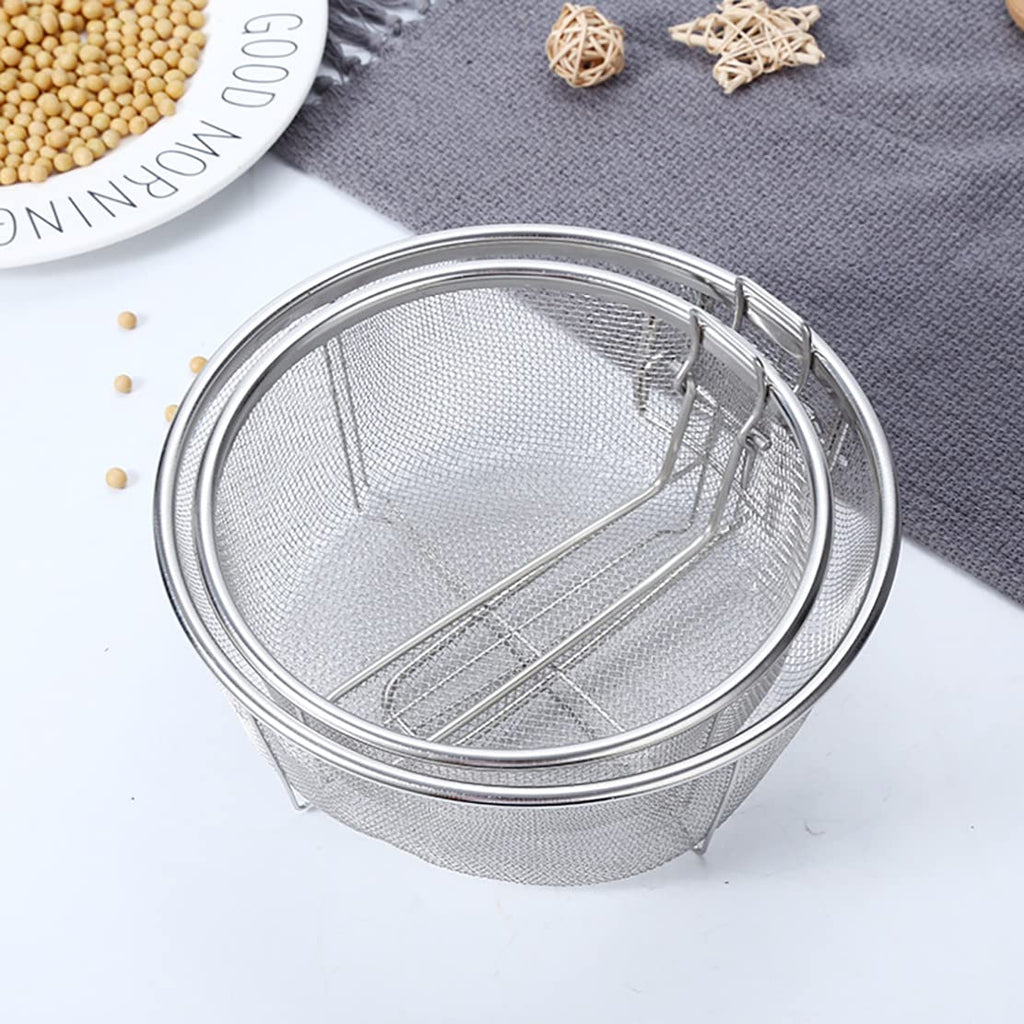 Stainless Steel Deep Fry Basket with Detachable Handle M539153