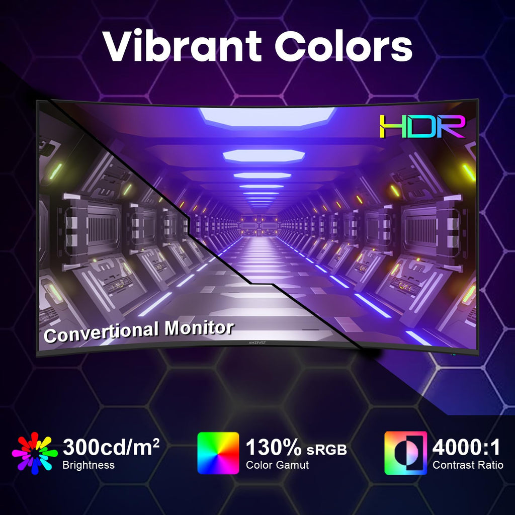 27 inch 240Hz Curved FHD 1080p Gaming Monitor J162