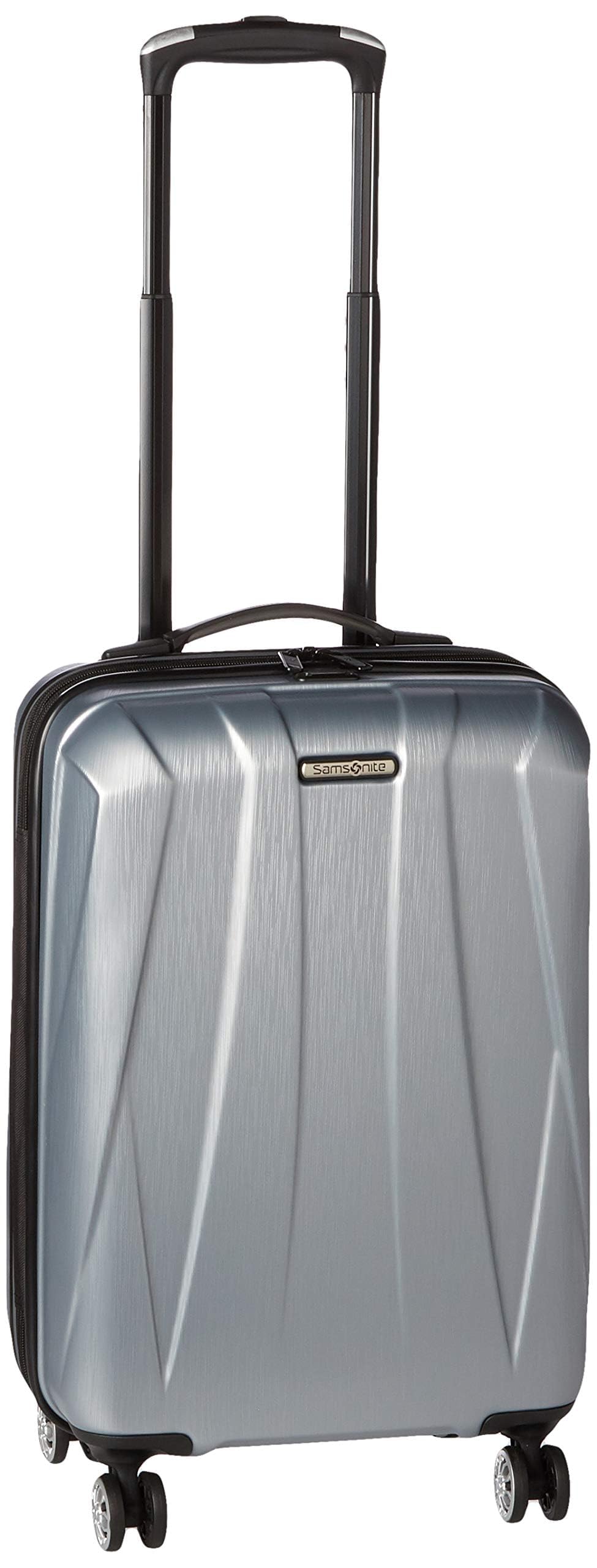 Hardside Expandable Spinner Luggage Silver Carry-On 20-Inch V411564