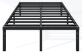 18 Inch Full Bed Frame with Under Bed Storage, Black K523628