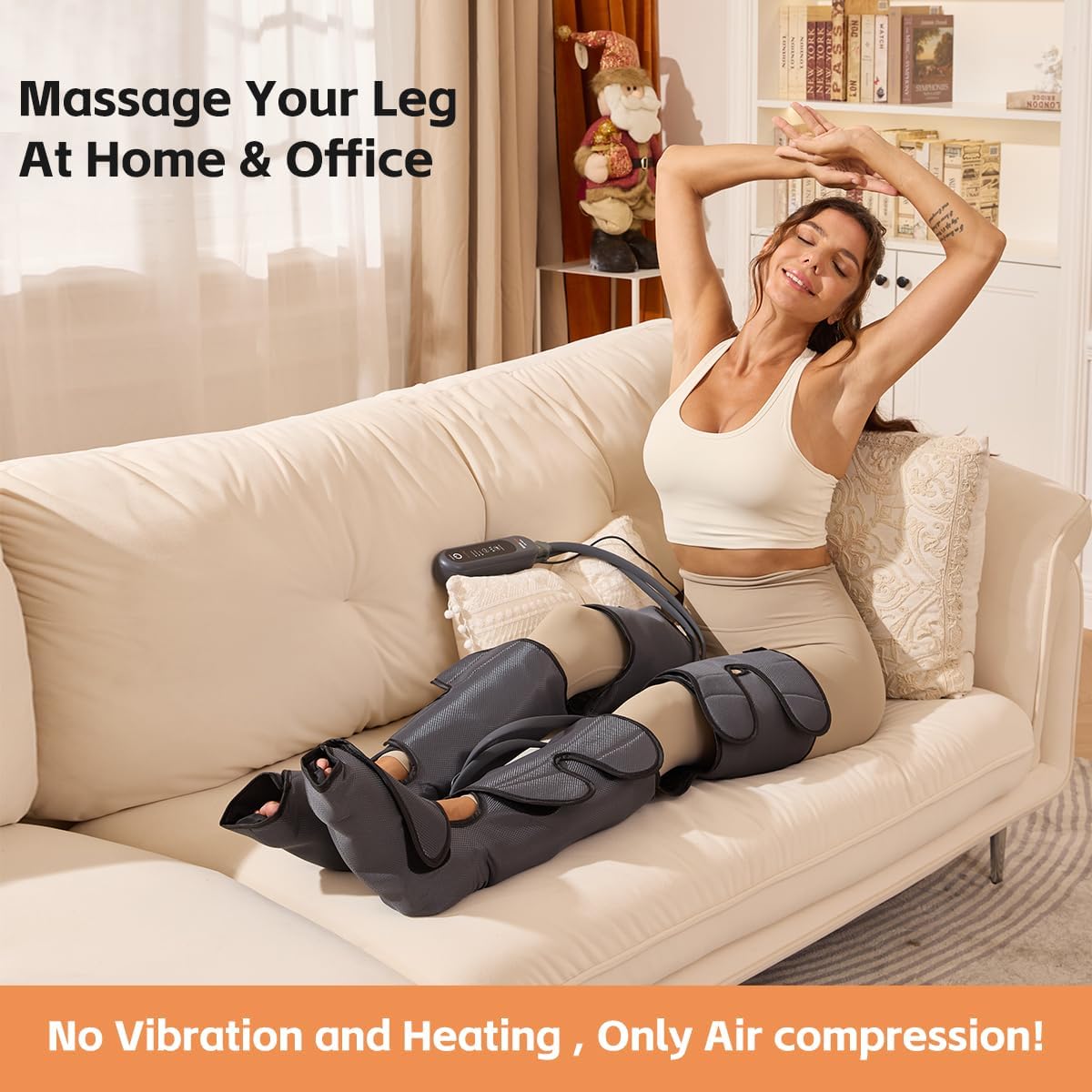 Air Compression Leg Massager with 3 Modes 3 Intensities S934122
