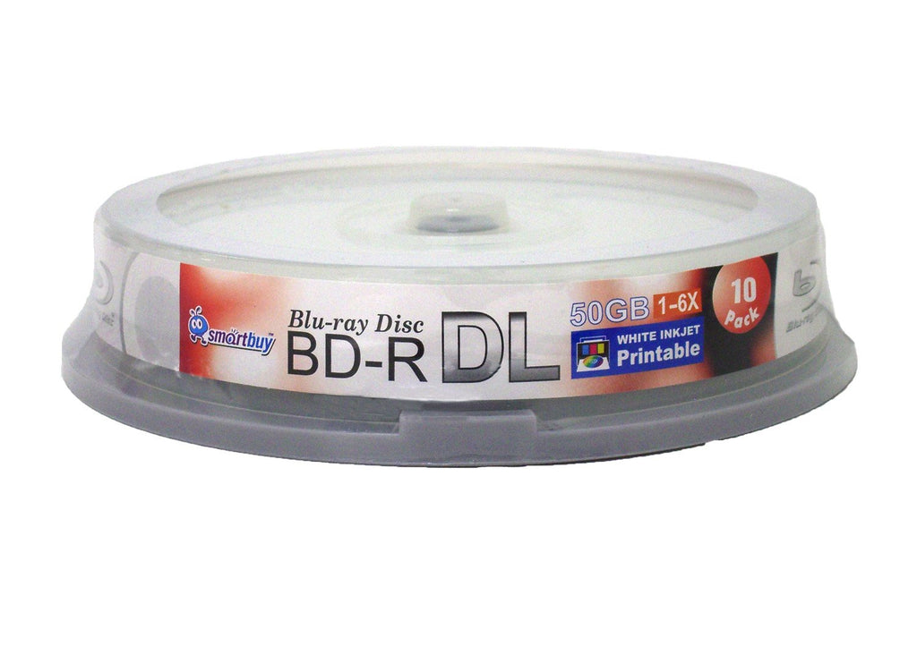 30-disc 50gb 6X Bd-r Dl White Inkjet Hub Printable Blank Disc E207