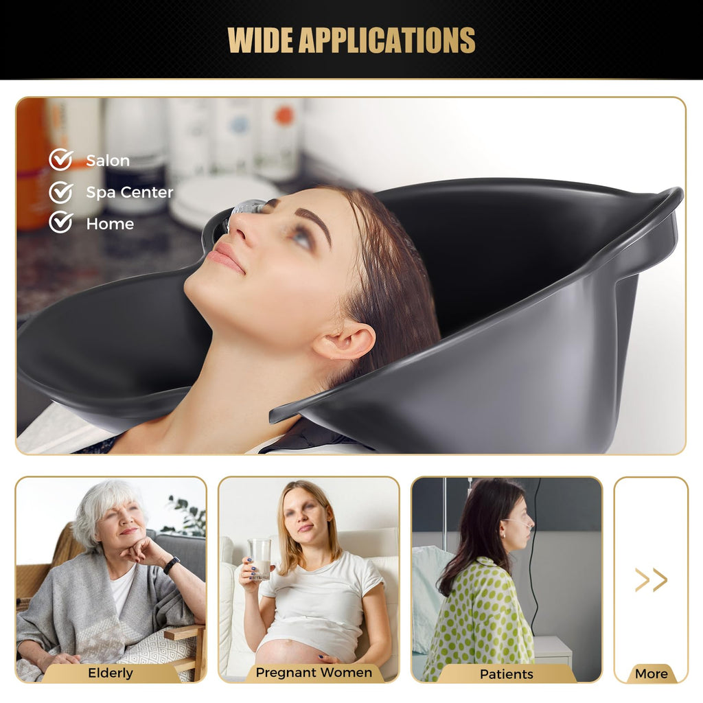 Portable Shampoo Bowl with Electric Pump Y121681