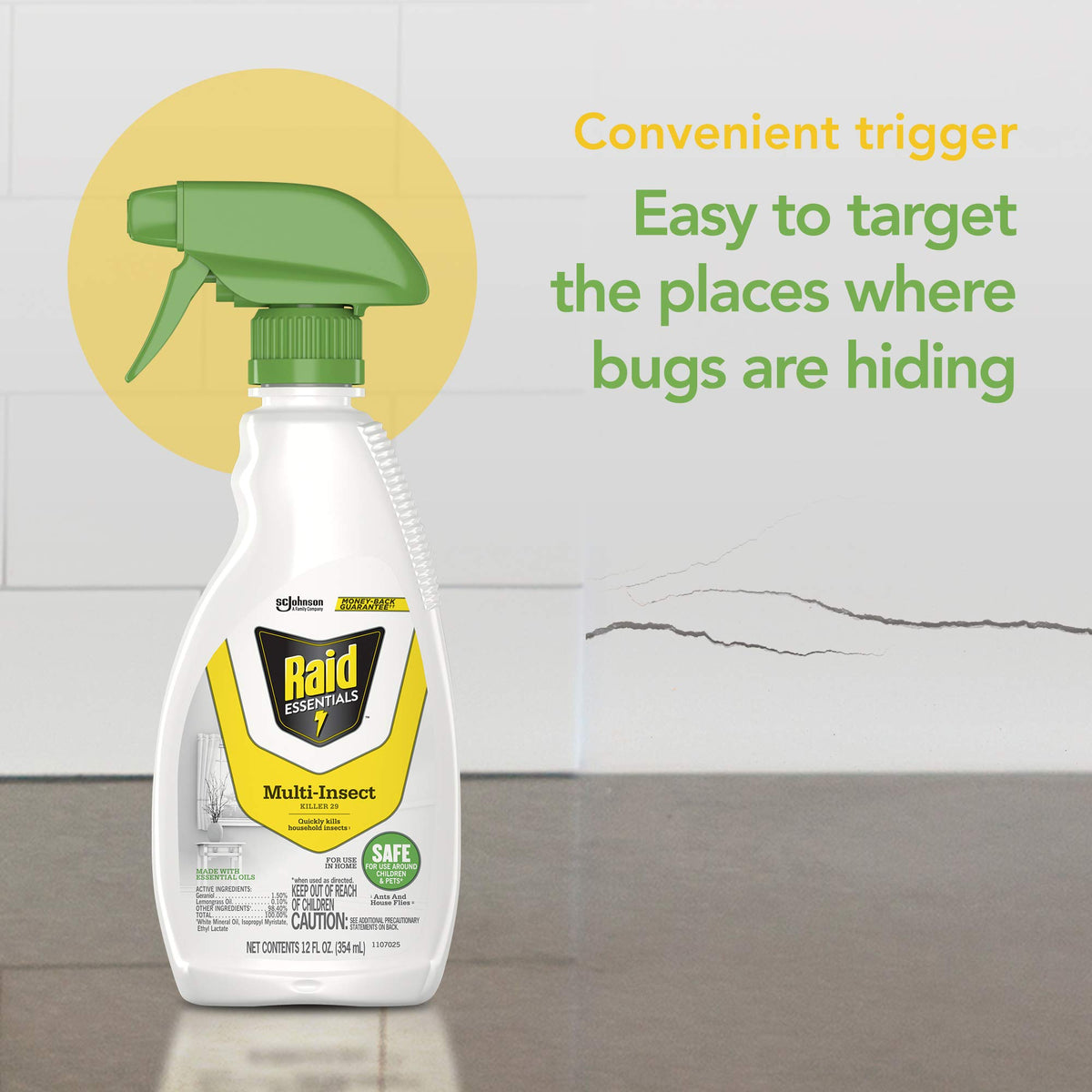 Multi-Insect Killer Spray Bottle 12 oz (Pack of 3) N574
