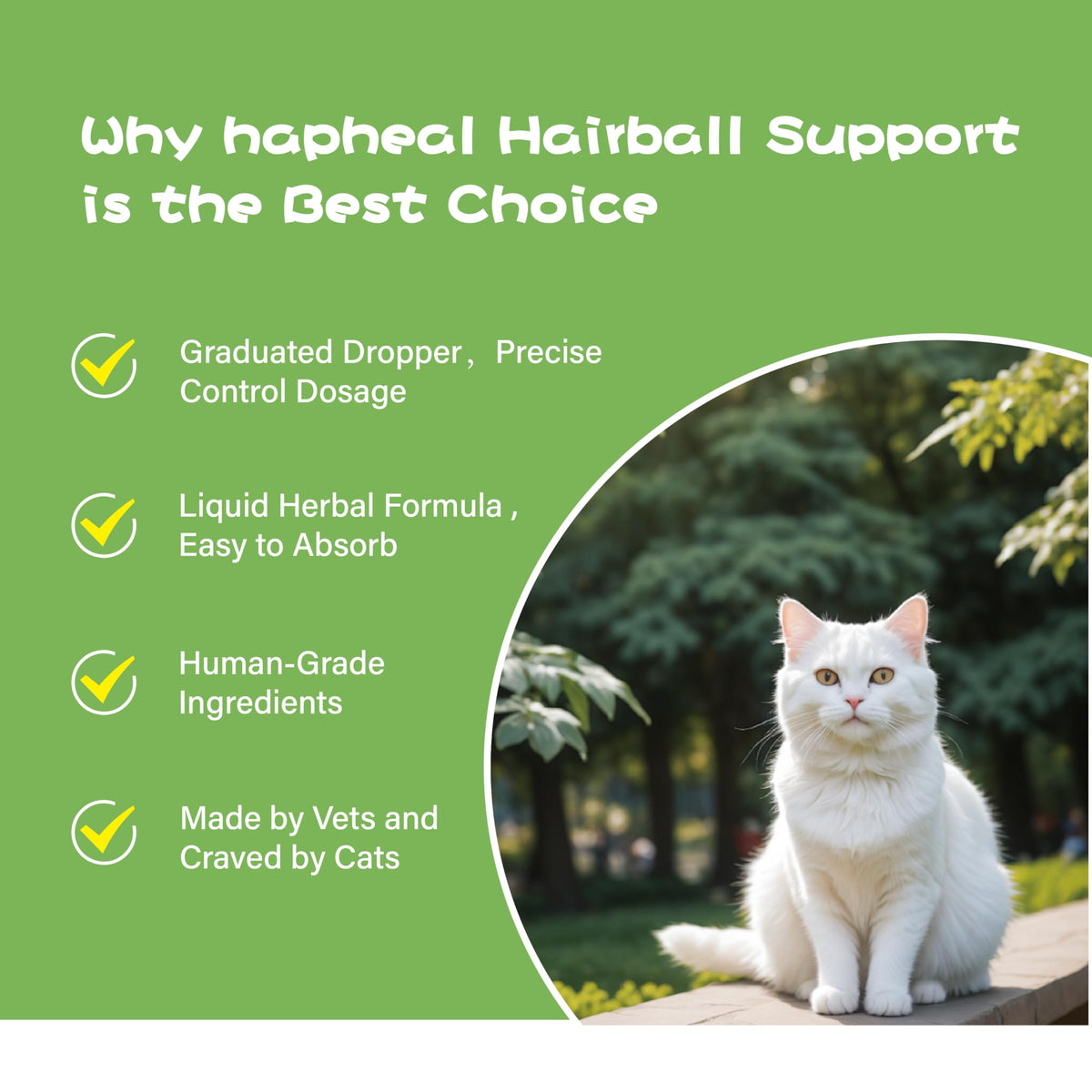 Cat Hairball Support Drops I30955