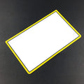 Glass Top Upper Screen Frame Lens Cover LCD Screen Protector with Adhesive for 3DS XL/New 3DS XL LL Console (Yellow) B440538