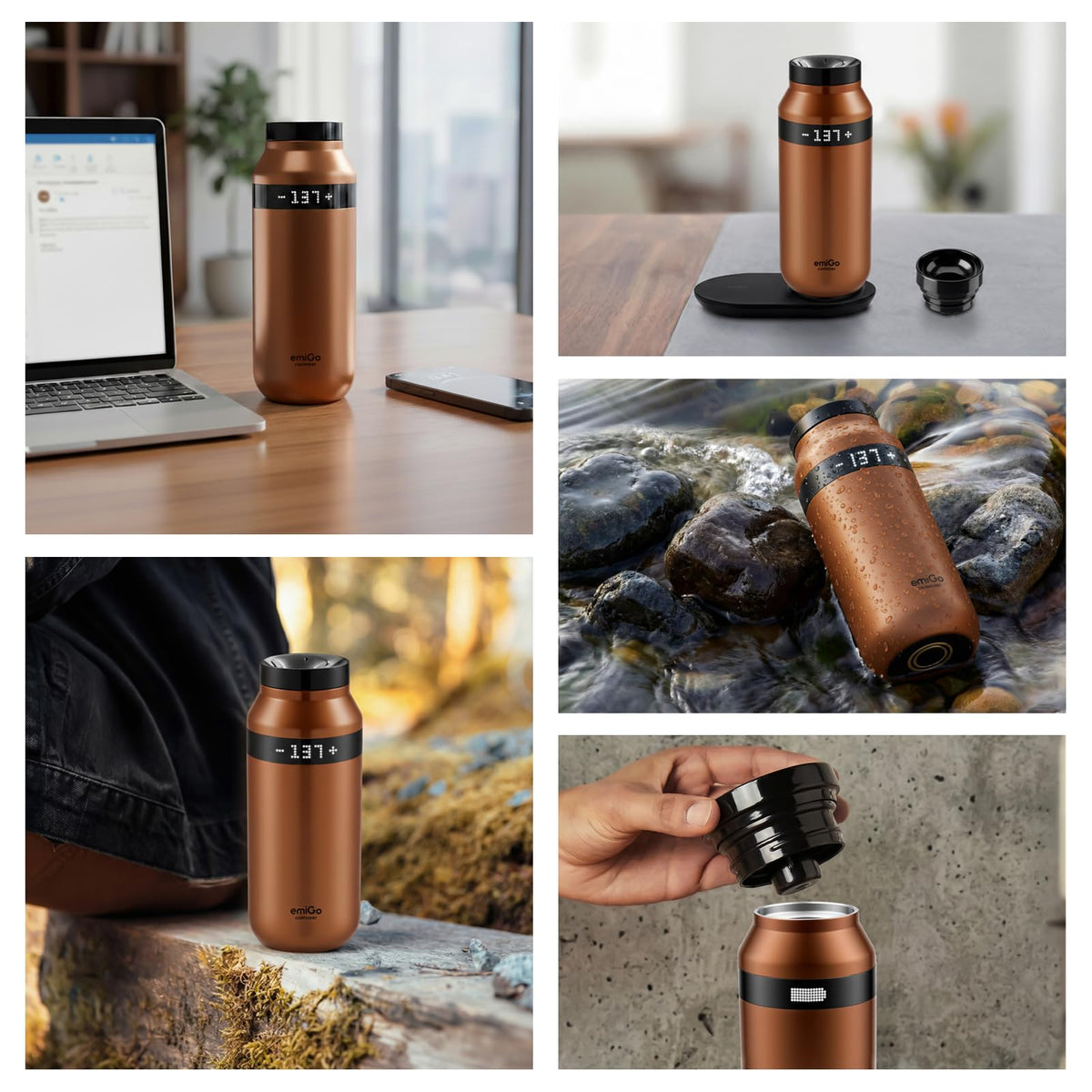 12 oz App Ctrl Heated Mug V1277