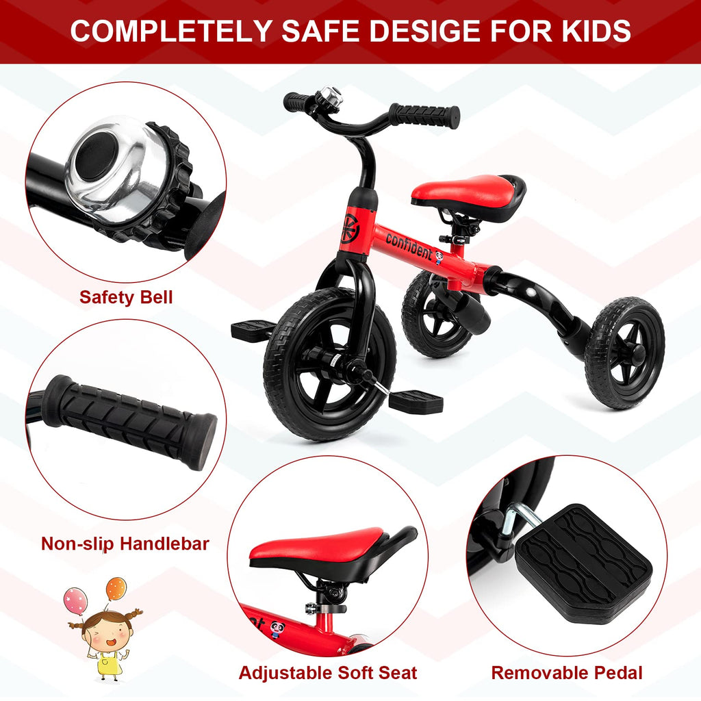 Tricycle for Toddlers 2-5 Years, 3 in 1 Folding Bike V551917
