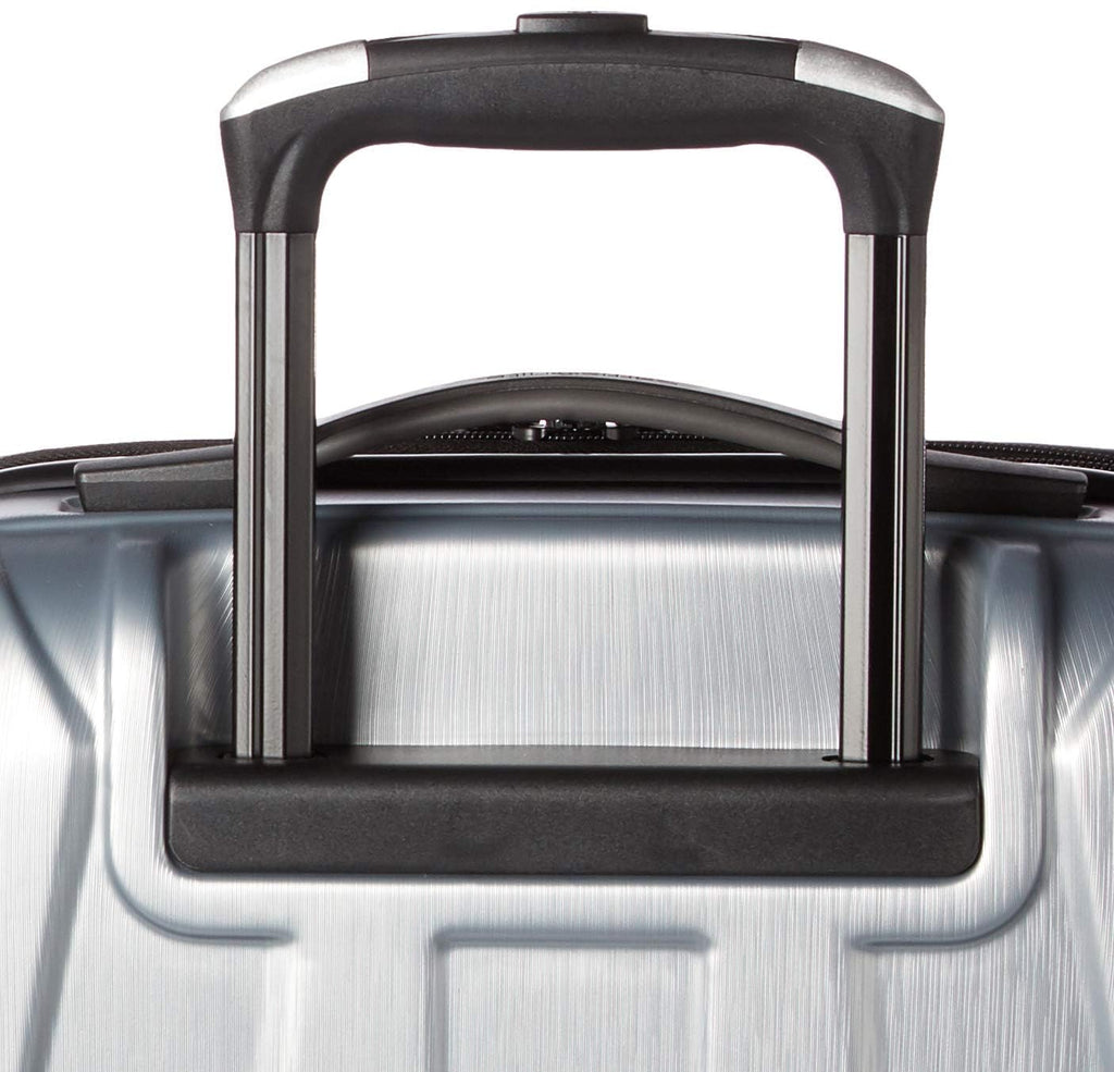 Hardside Expandable Spinner Luggage Silver Carry-On 20-Inch V411564