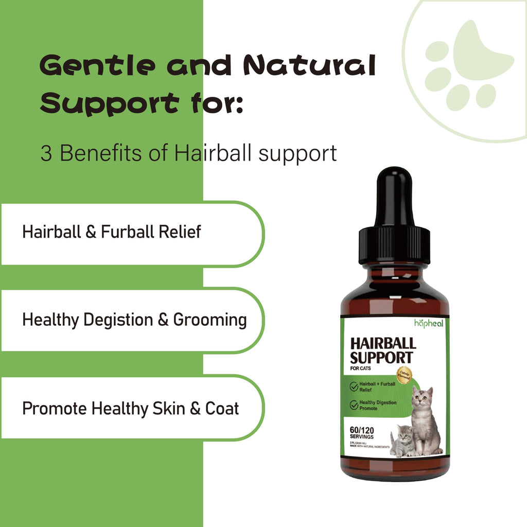 Cat Hairball Support Drops I30955