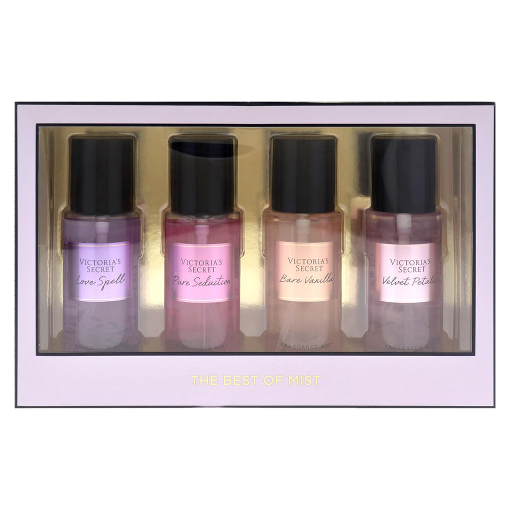 4 Pc Fragrance Mist Set K537