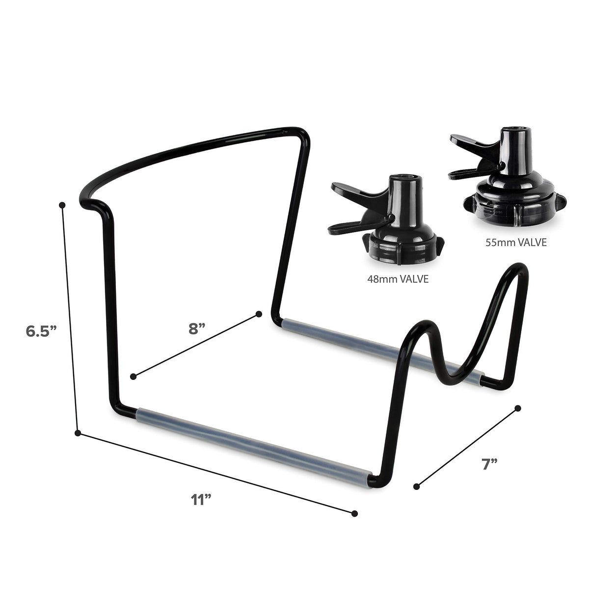 3-5 Gallon Water Jug Stand and 2 Dispenser Valves K828