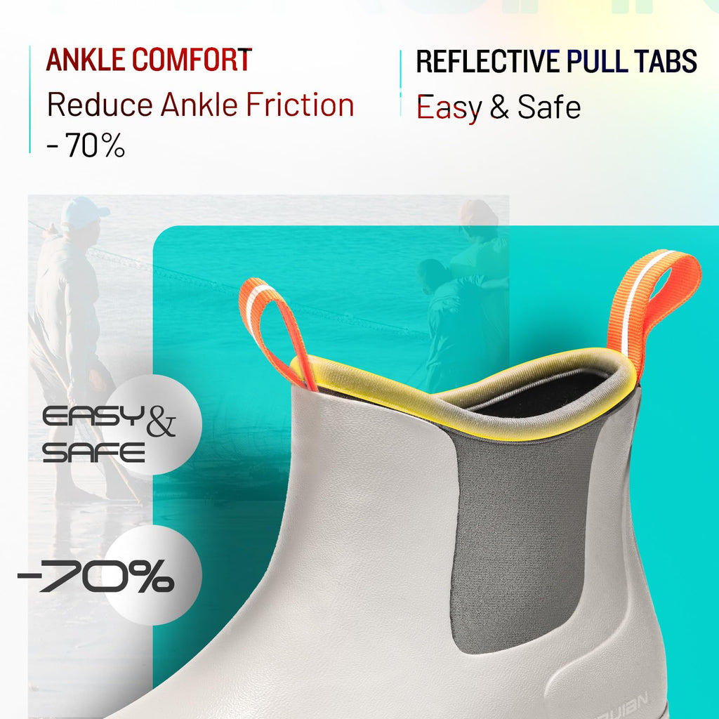 Waterproof Ankle Deck Boots T78145
