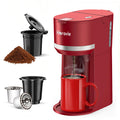 Single Serve Coffee Maker for K Cup and Grounds D49750