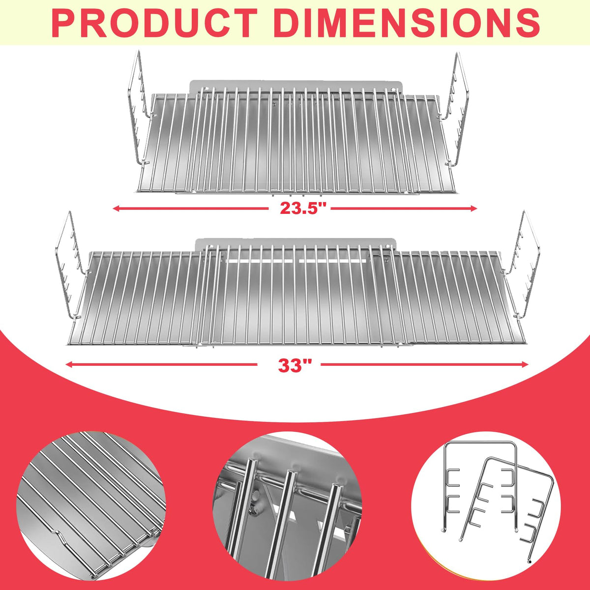 Adjustable Ash Pan for Grills E783536