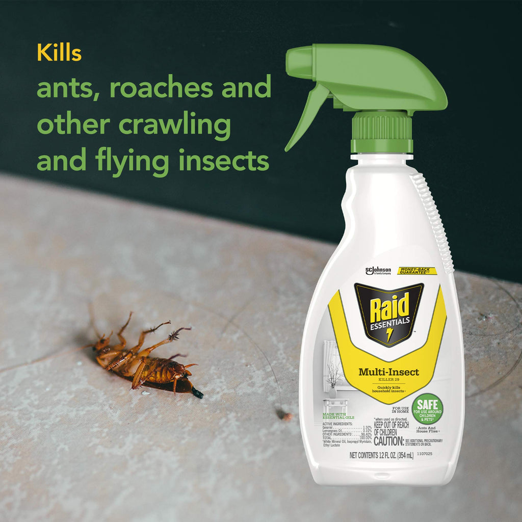 Multi-Insect Killer Spray Bottle 12 oz (Pack of 3) N574
