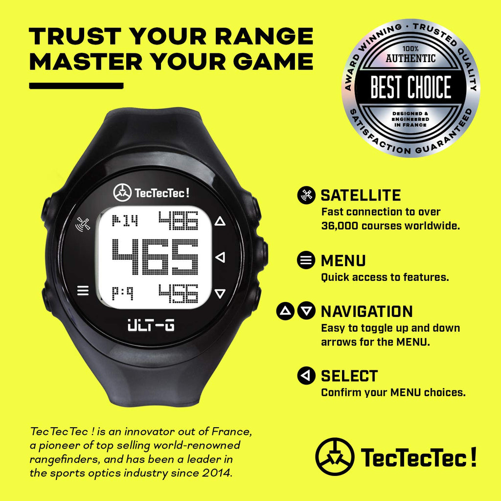 Golf GPS Watch Black P864