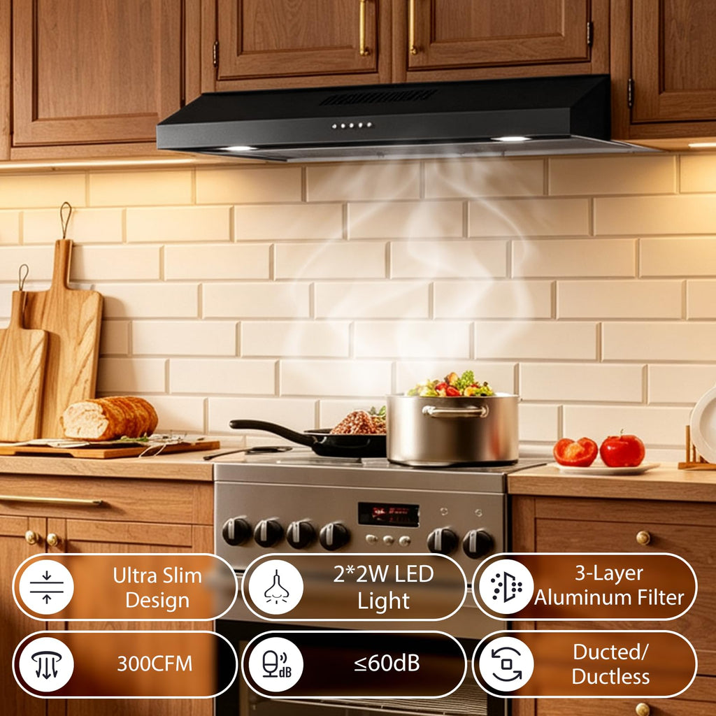 30 inch Under Cabinet Stainless Steel Range Hood G8550