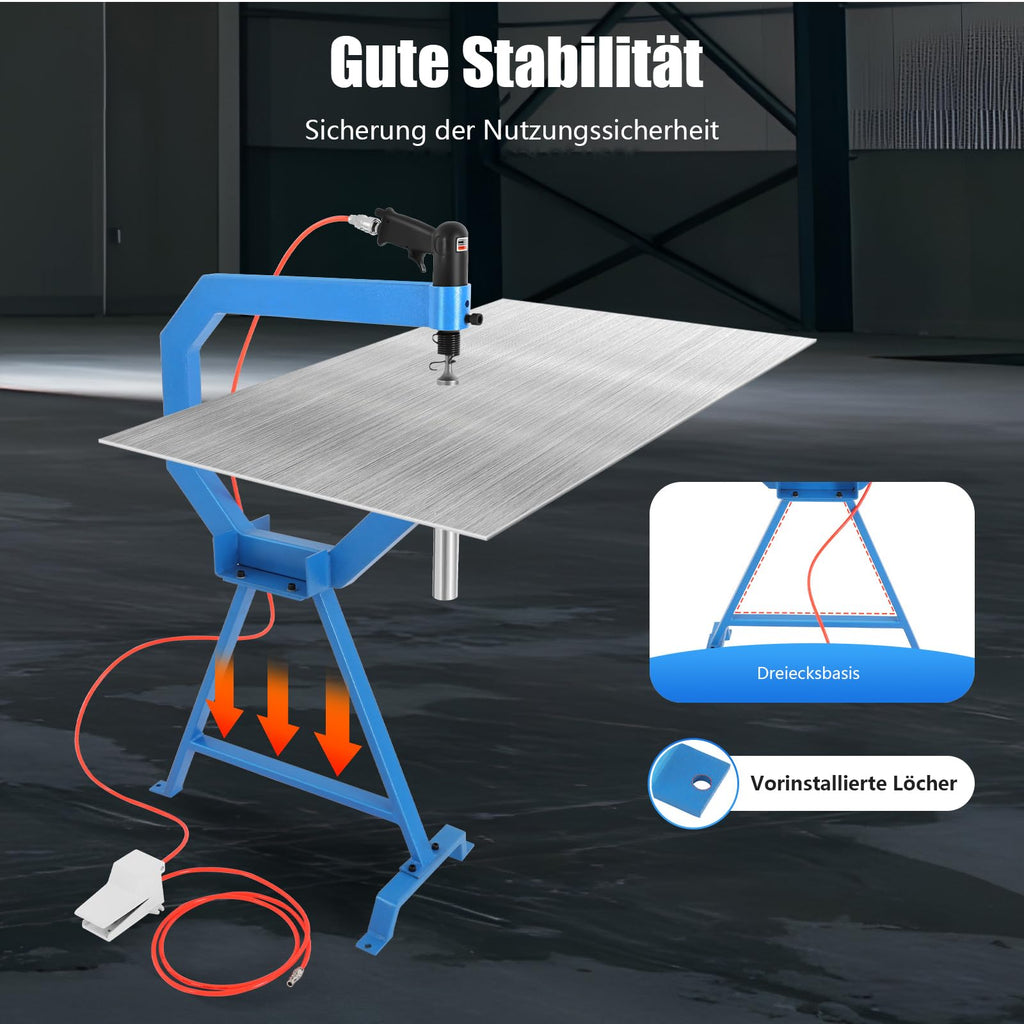 Pneumatic Planishing Hammer with 1"/2"/3" Anvils M37379
