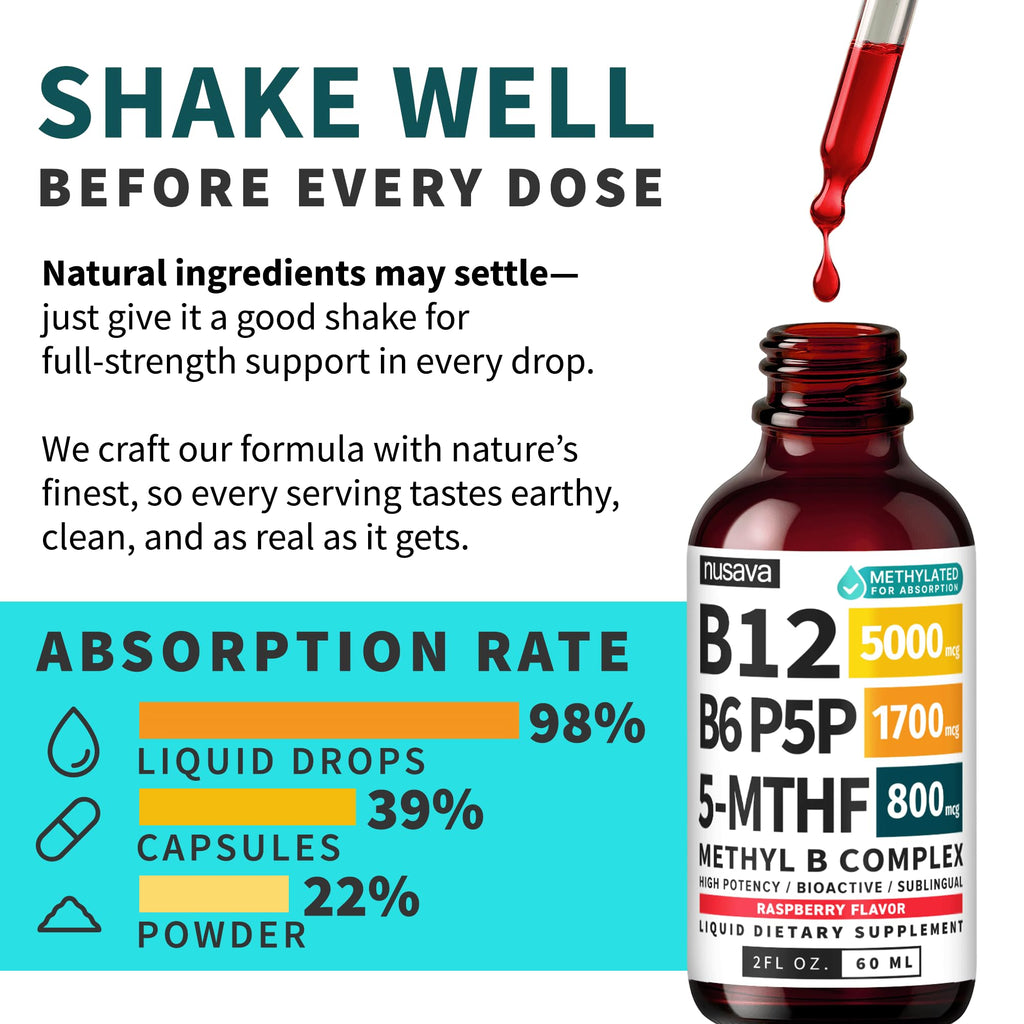 Methylated B Complex Liquid Drops Pack of 4 G681