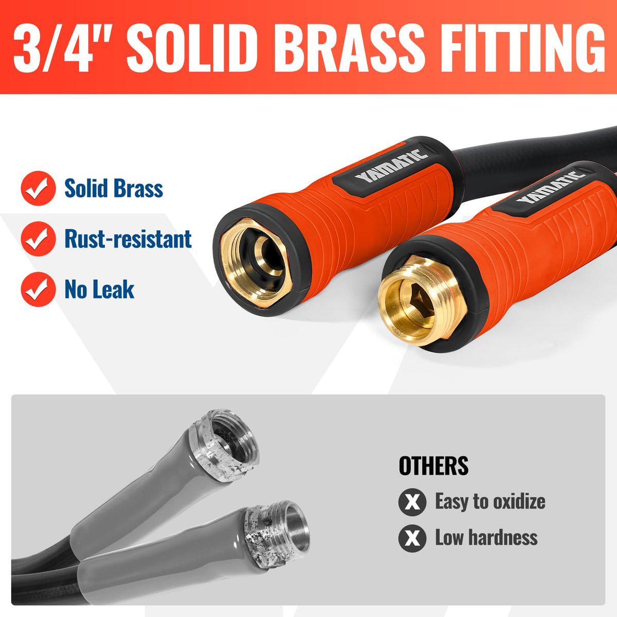 100FT Garden Hose with 10 Function Nozzle S961