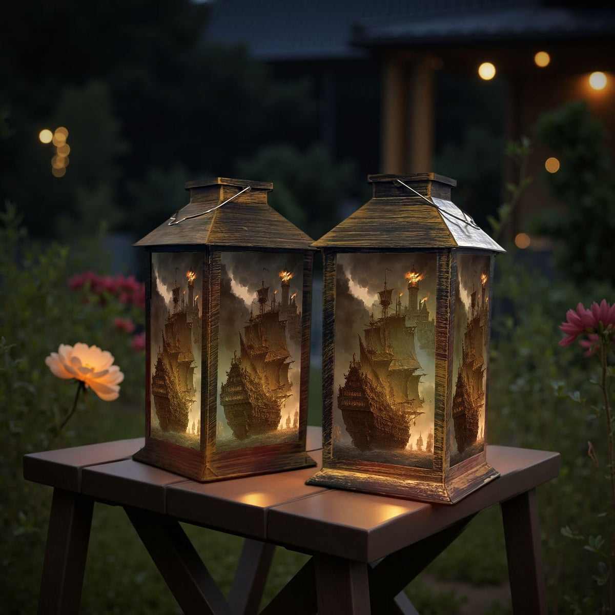 Waterproof Solar Powered Hanging Lantern G4824