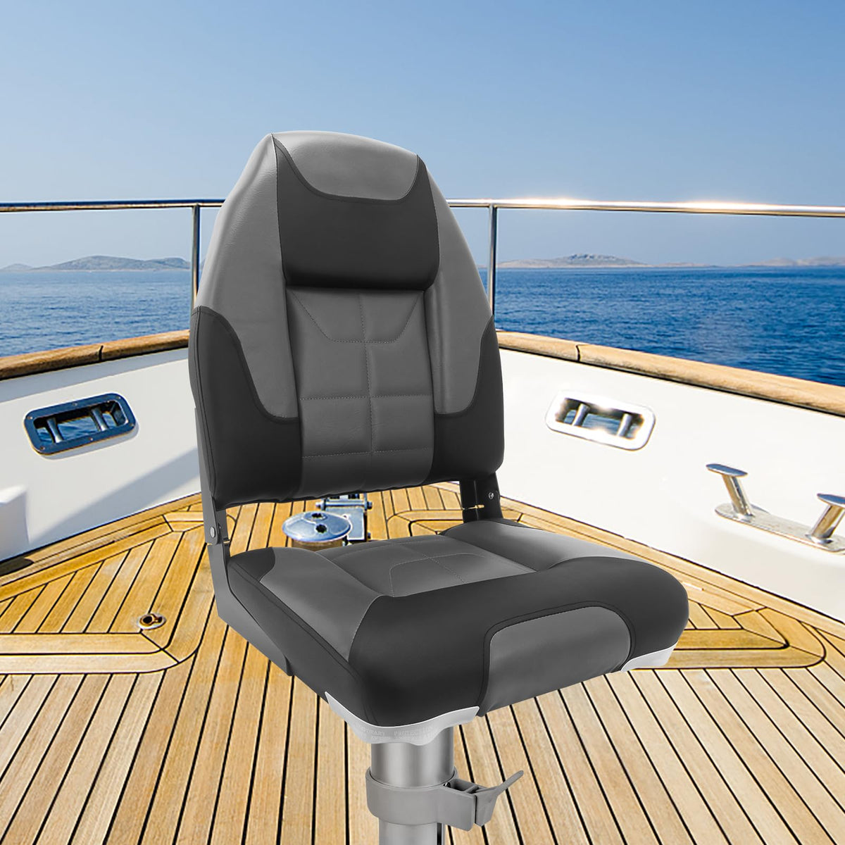 High Back Folding Boat Seat 2 Pack Y57266
