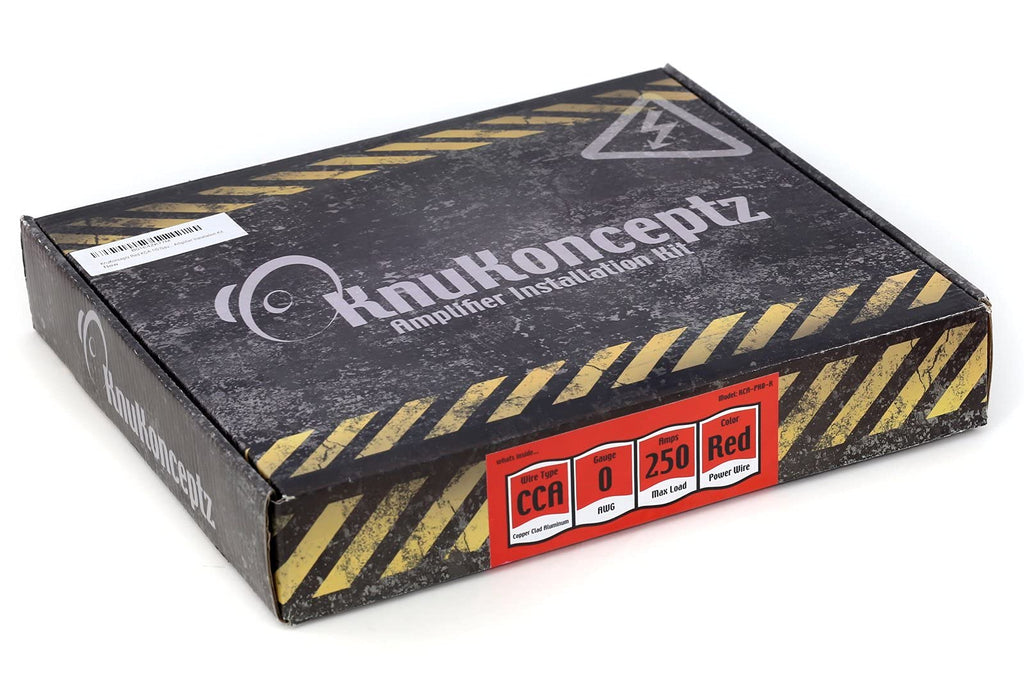 1/0 Gauge 2 Channel Amplifier Installation Wiring Kit J11091