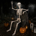 5.4FT Posable Life Size Skeleton (2PCS) X6448