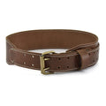 3" Wide Tapered Full-Grain Leather Work Belt F49023