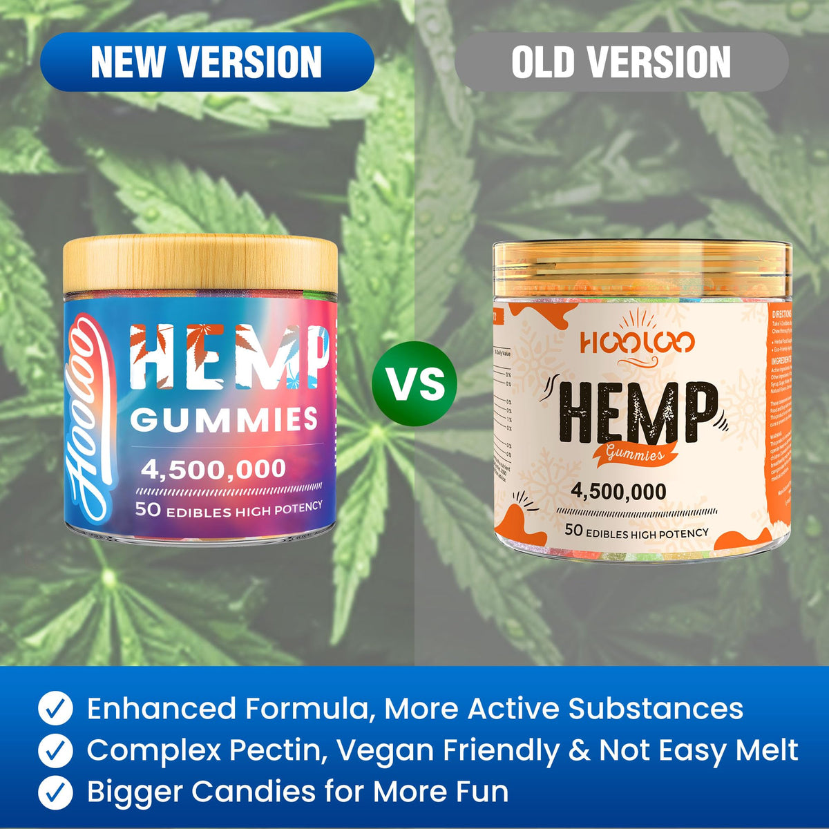 Hemp Gummies 6 Fruity Flavors S3615