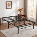 Twin Metal Bed Frame with 6 Legs U953805