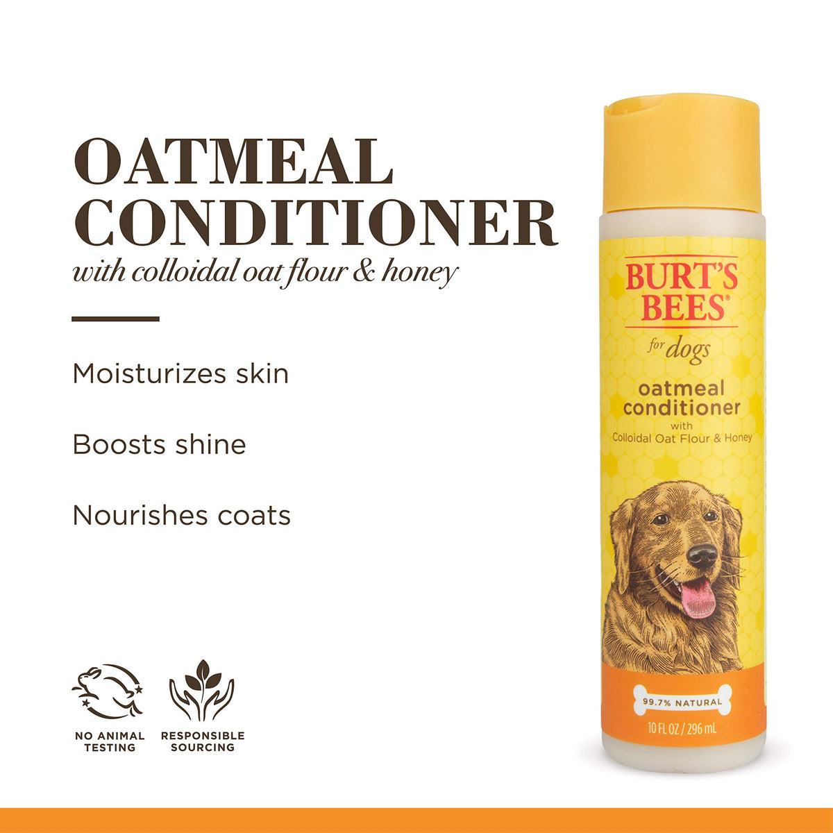 Fragrance-Free Oatmeal Dog Conditioner 10 Fl Oz D35277