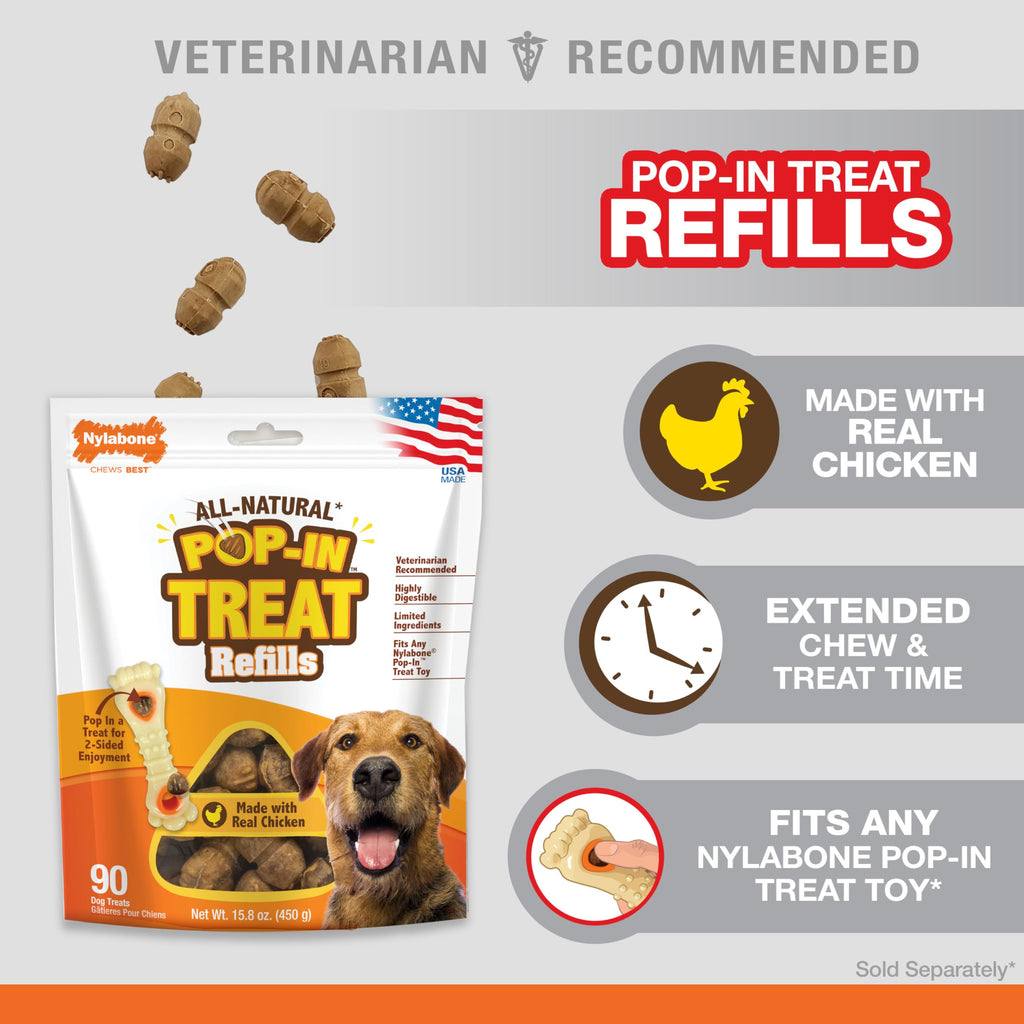 Chicken Dog Treat Refills, 90 Count O4527