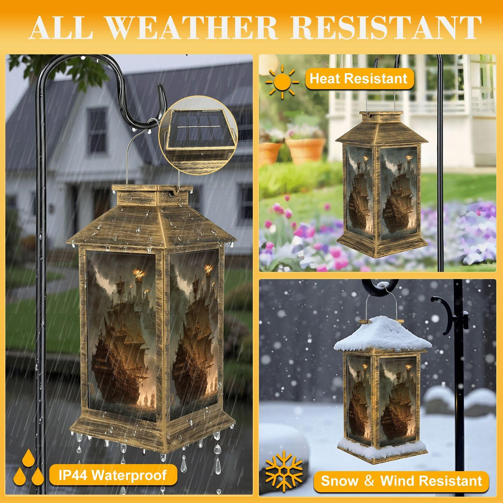 Waterproof Solar Powered Hanging Lantern G4824