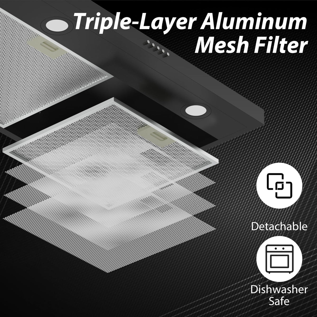 30 inch Under Cabinet Stainless Steel Range Hood G8550