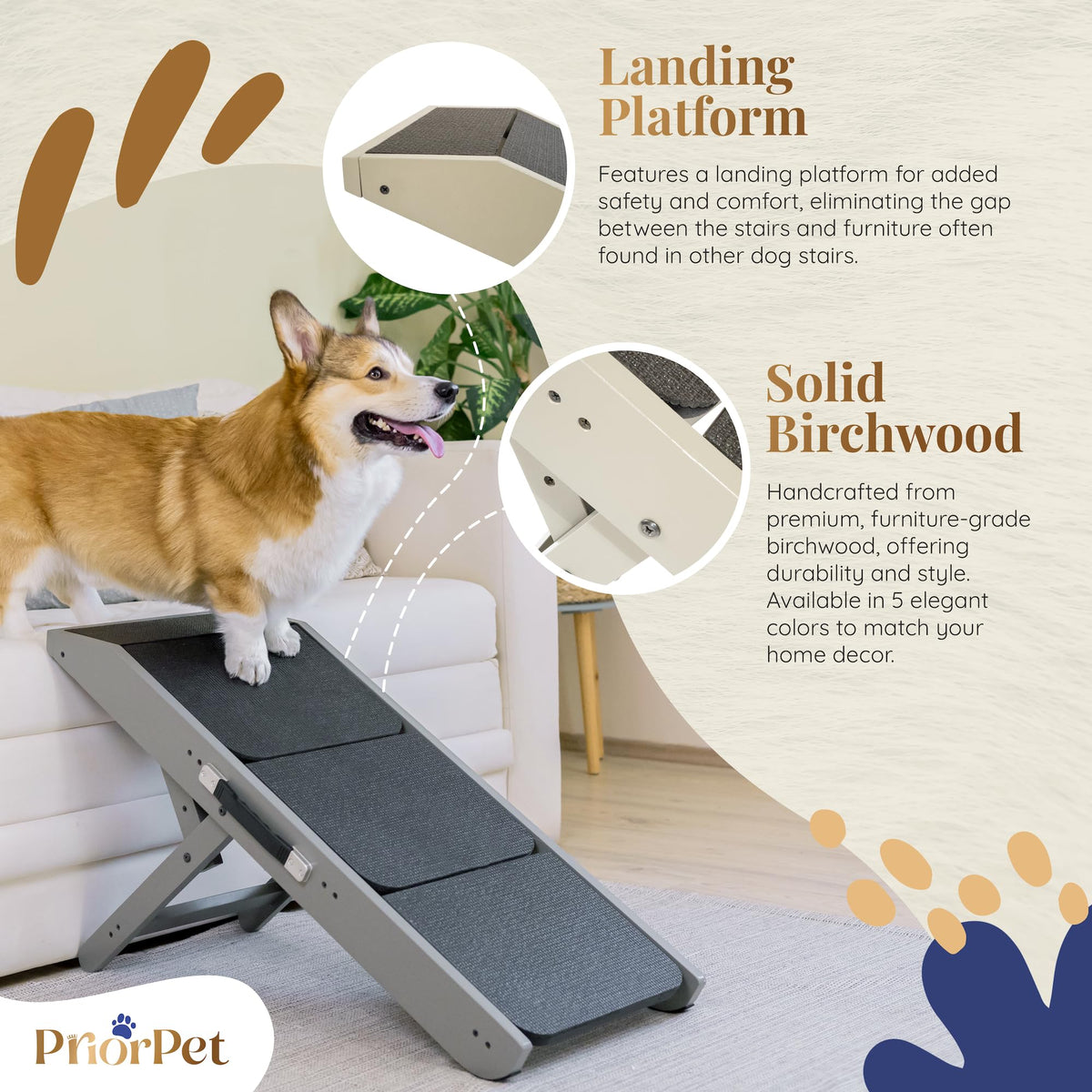 Foldable Non-Slip Dog Ramp P692235