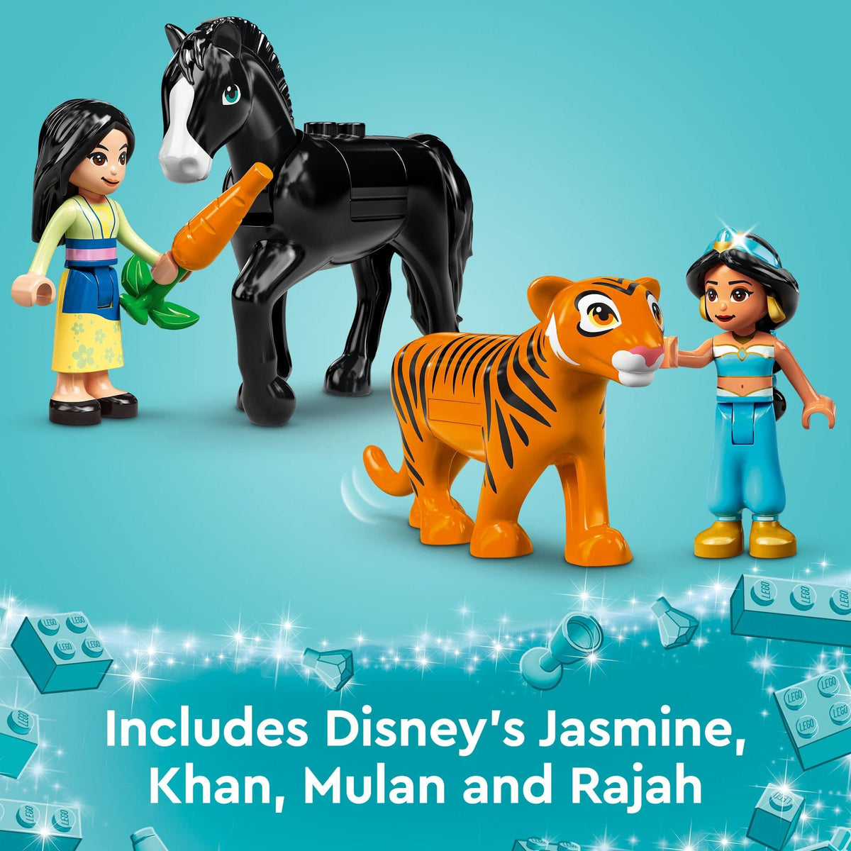 Disney Princess Jasmine and Mulan Palace Set Q9233