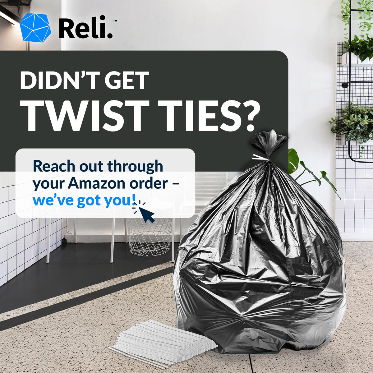 45 Gallon Heavy Duty Trash Bags Z248683