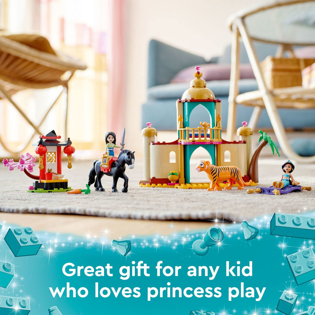 Disney Princess Jasmine and Mulan Palace Set Q9233