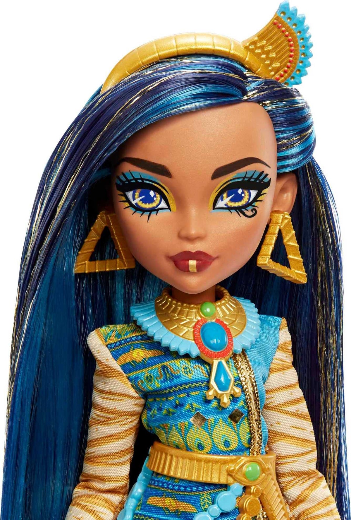 Monster High Doll with Blue Streaked Hair and Fashion Accessories H9983