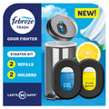 Can Air Freshener Stick-On Deodorizer, 2 Holders + 2 Refills I9559