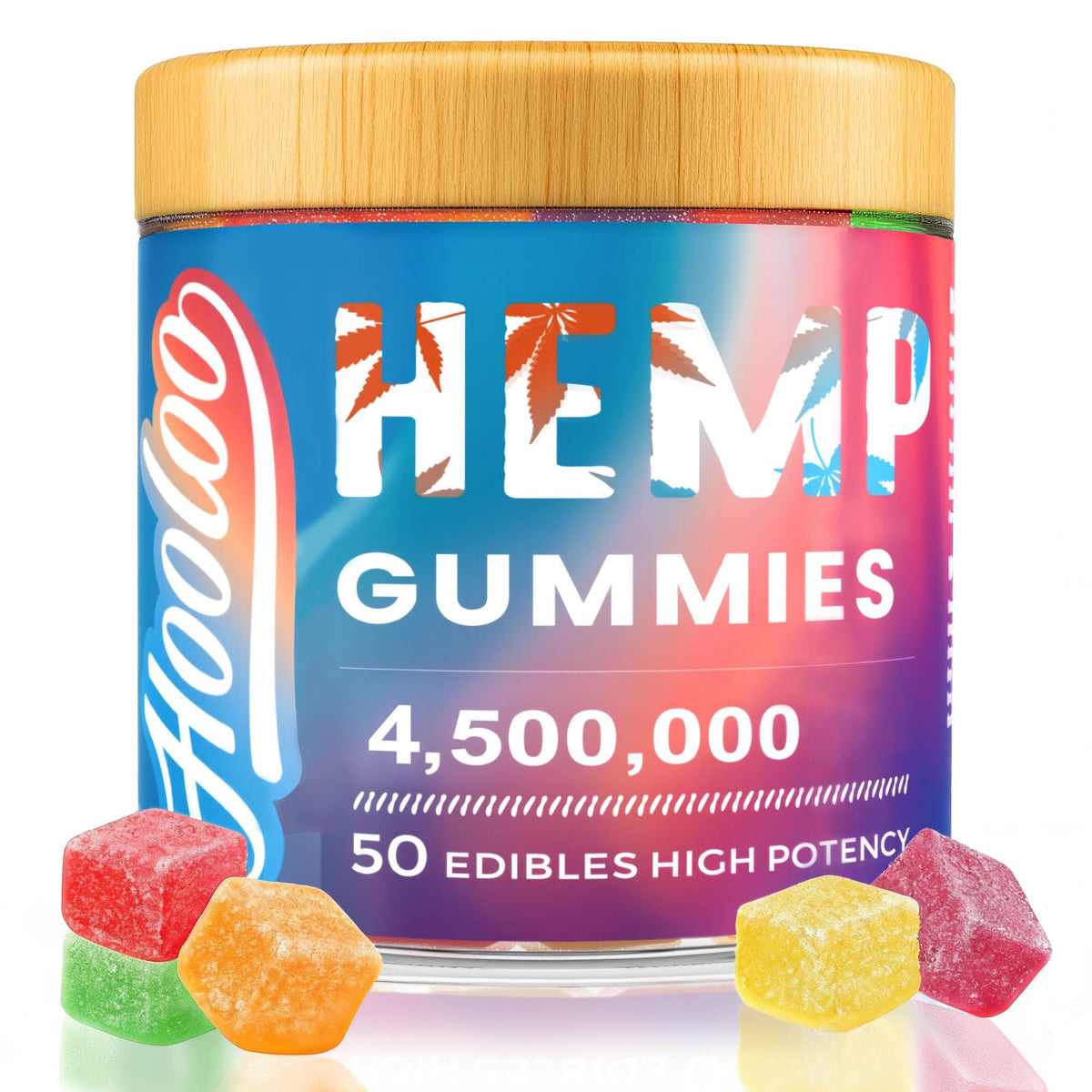Hemp Gummies 6 Fruity Flavors S3615